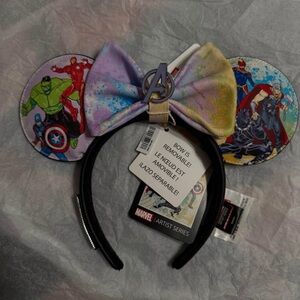 Marvel Artist Series Black Mouse Ears Headband
